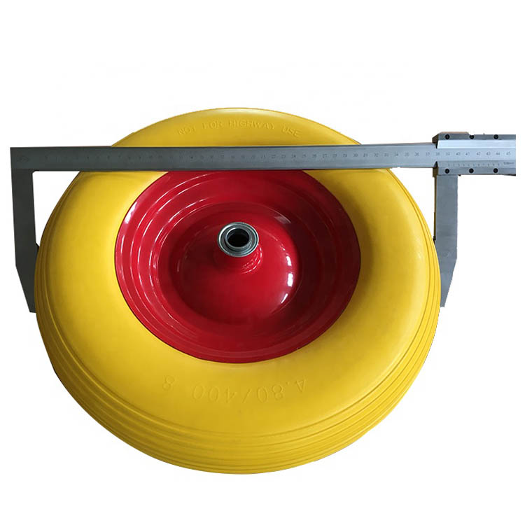 PU Foam Caster Tyre Wheel Tires for Wheelbarrow 3.00-8 3.25-8 4.00-8 - Durable and Reliable Wheelbarrow Tires